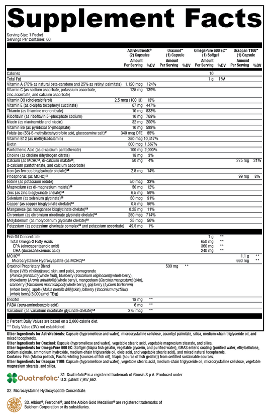 ActivEssentials for Women 60 Packets