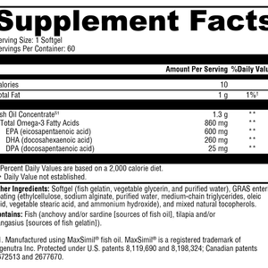 Omega MonoPure® 1300 EC 60 Softgels