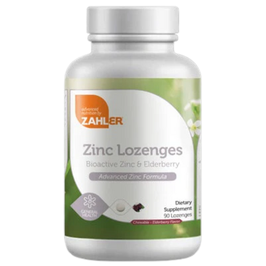 Zinc Lozenges Elderberry Flavor 90 Lozenges