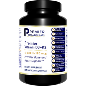 Premier Vitamin D3+K2 30 Capsules