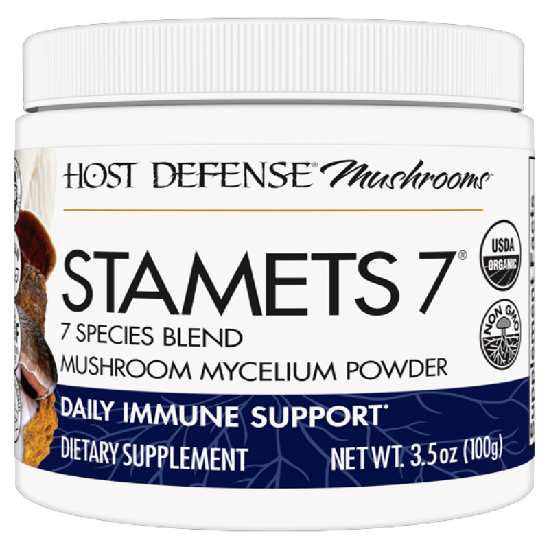 Stamets 7 Mushroom Mycelium Powder 66 Servings