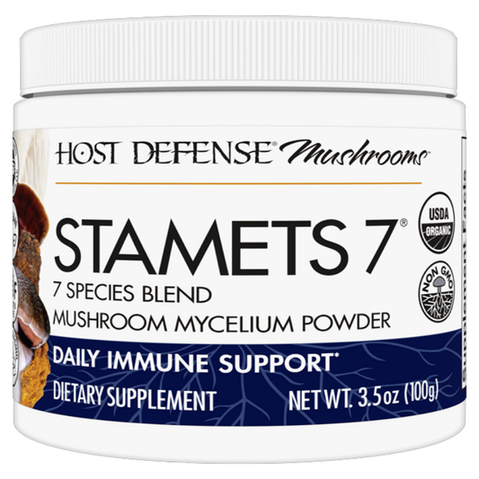 Stamets 7 Mushroom Mycelium Powder 66 Servings