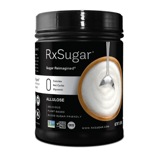 RxSugar Allulose One Pound Canister 45 Servings