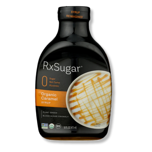 RxSugar Organic Caramel Syrup 16 fl oz