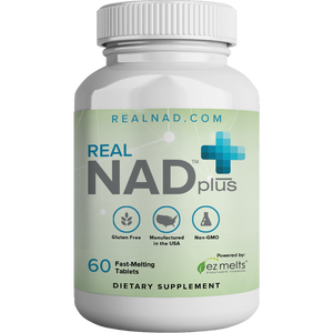 Real NAD+ 60 EZ Melt Tablets