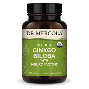 Organic Ginkgo Biloba 30 Capsules