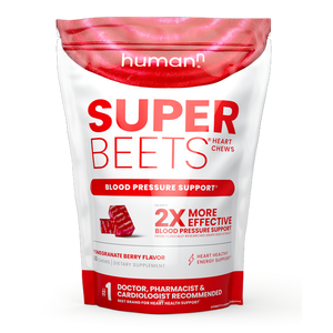 SuperBeets Heart Chews Pomegranate Berry 60 Chews
