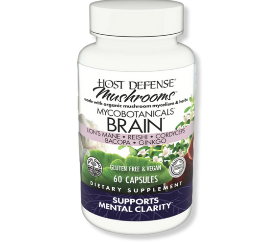 MycoBotanicals Brain* 60 Capsules