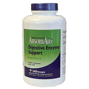 AbsorbAid Digestive Enzyme Support 240 Capsules
