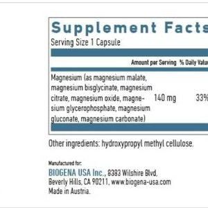 7-Salt Magnesium 60 Capsules