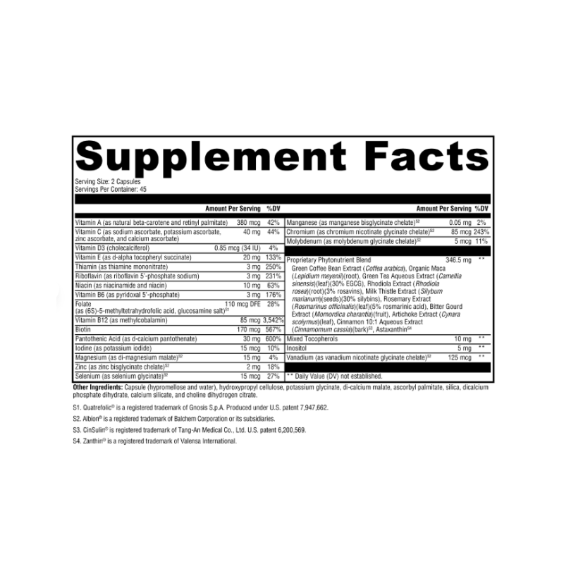 ActivNutrients Phyto 90 Capsules
