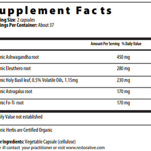 Adaptogen 75 Capsules