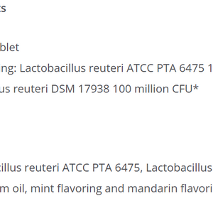 BioGaia Gastrus 30 Chewable Tablets