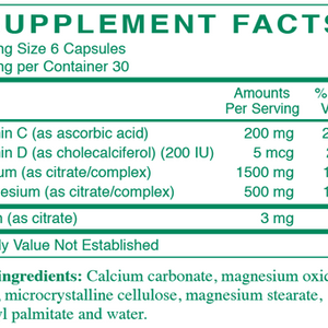 Bone Density Formula 180 Capsules