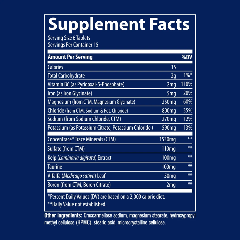 Electrolyte Stamina Tablets 90 Tablets