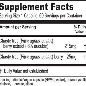 Chaste Tree Berry 60 Capsules