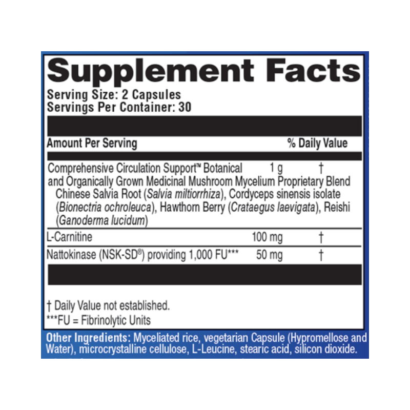 Comprehensive Circulation Support 60 Capsules