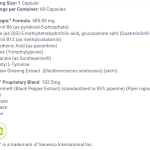 Contegra  60 Capsules