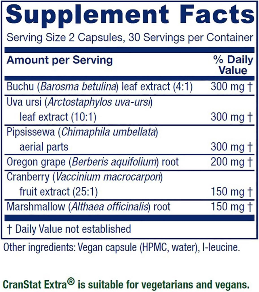 CranStat Extra 60 Capsules