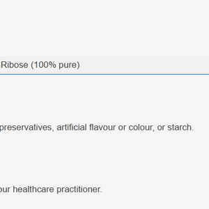D-Ribose SAP 50 Servings