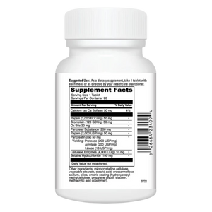 Digestive Enzymes  90 Tablets