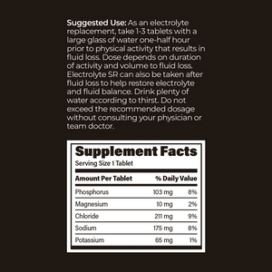 Electrolyte SR 60 Tablets