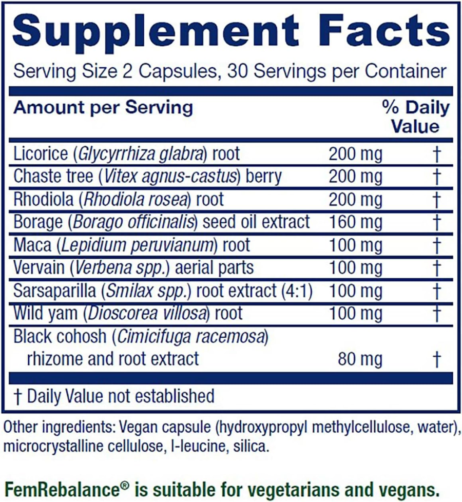 Fem Rebalance 60 Capsules