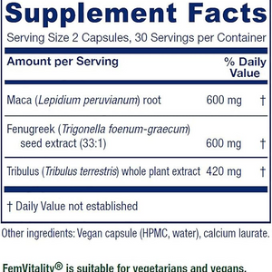 Fem Vitality 60 Capsules