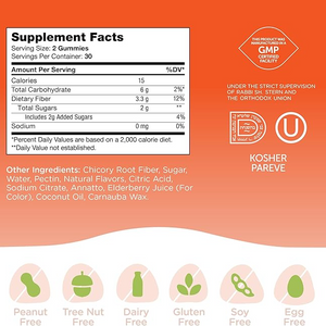 Fiber Gummies for Kids 60 Gummies