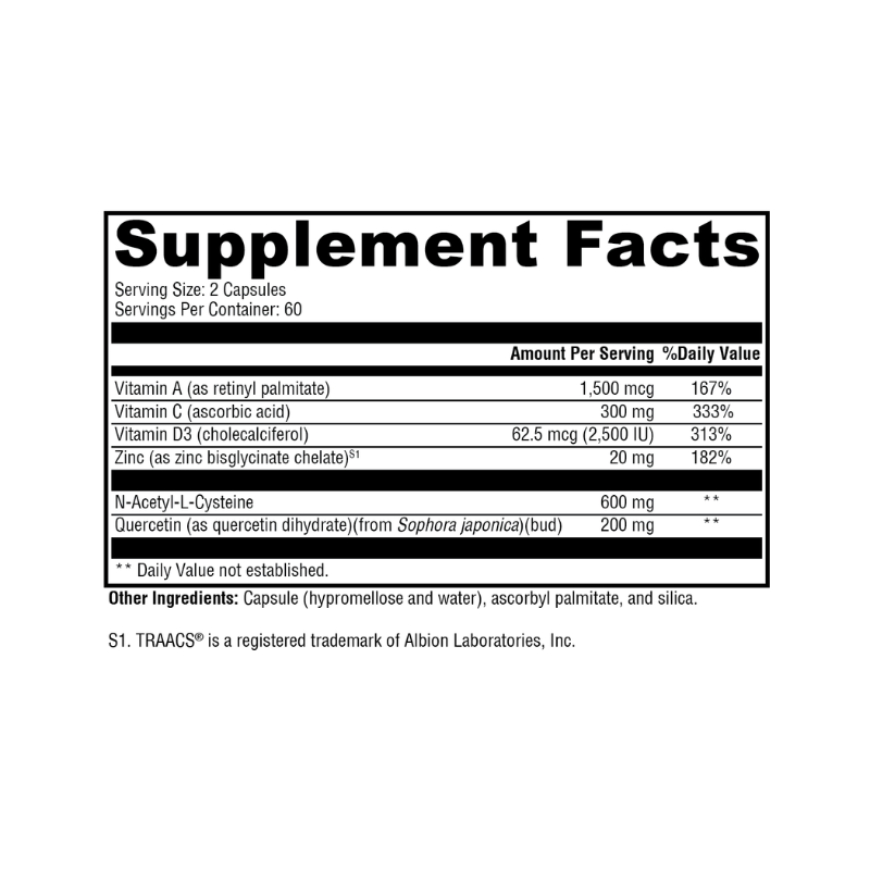 Immune Essentials Daily 120 Capsules