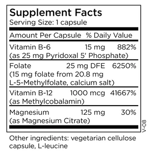 L-Methylfolate 15 mg + Cofactors 30 Capsules