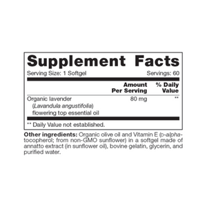 Lavender SAP 60 Softgels