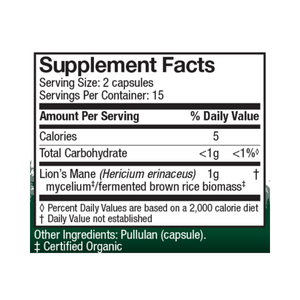 Lion's Mane 30 Capsules