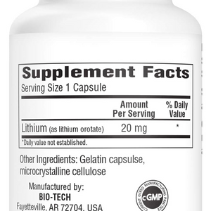 Lith-Oro 20 mg 100 Capsules