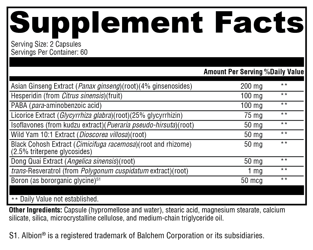 MedCaps Menopause 120 Capsules