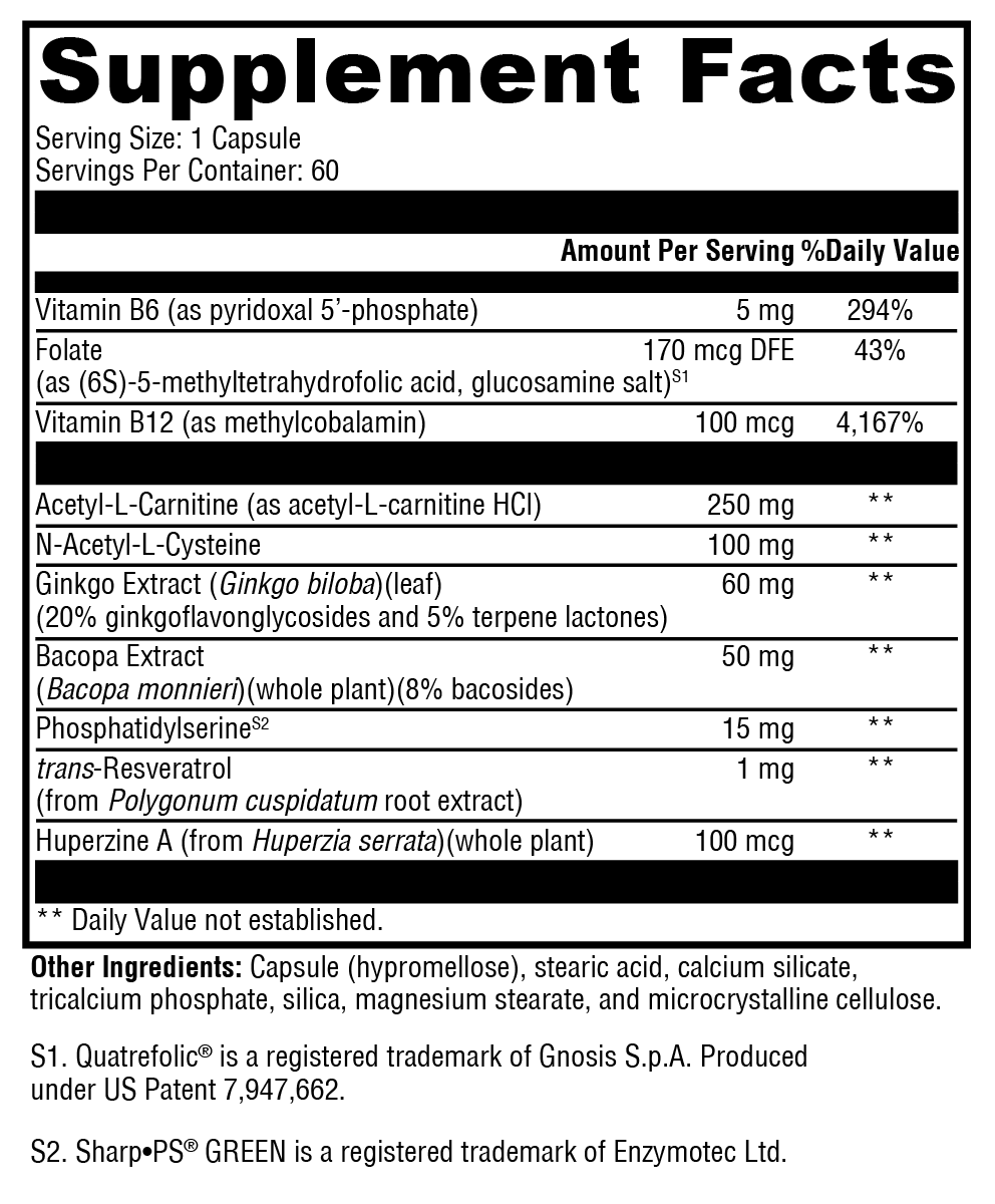 MemorAll 60 Capsules