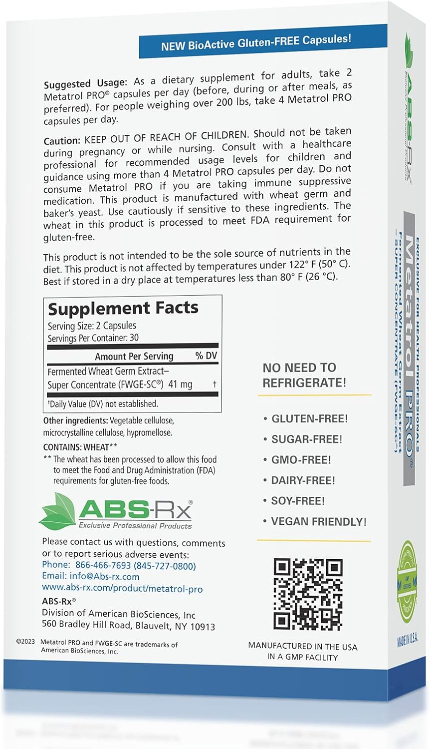 Metatrol PRO 60 Capsules
