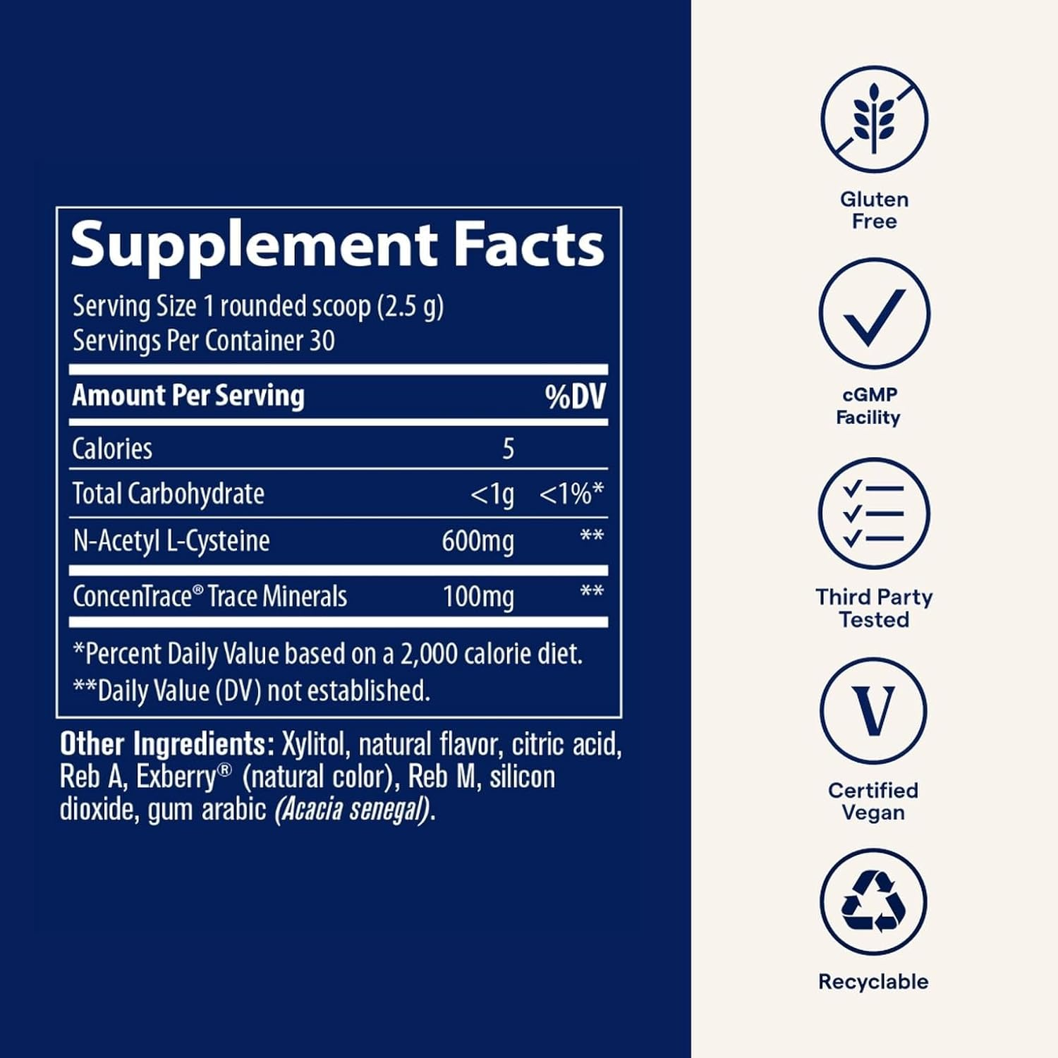 NAC Powder Watermelon 30 Servings