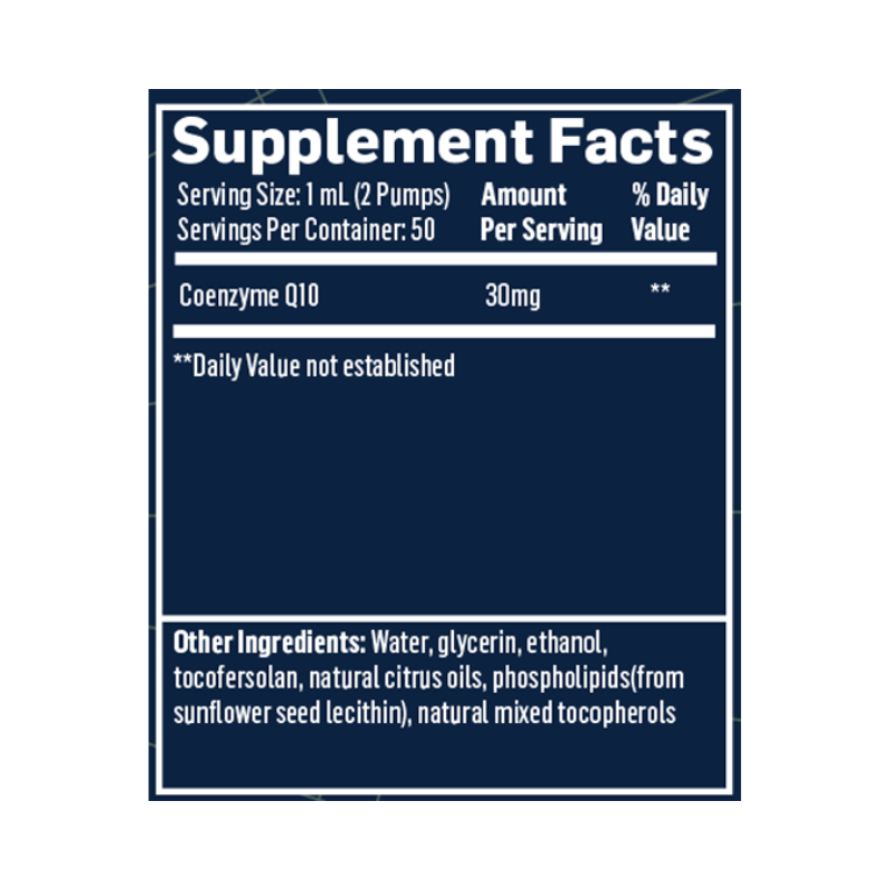 Nanoemulsified CoQ10 1.7 fl oz