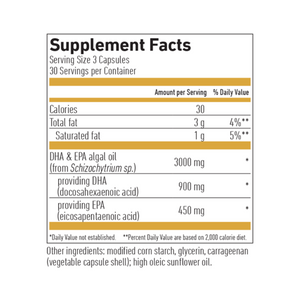Omega 3 Vegan DHA & EPA 450 GOLD 90 Capsules