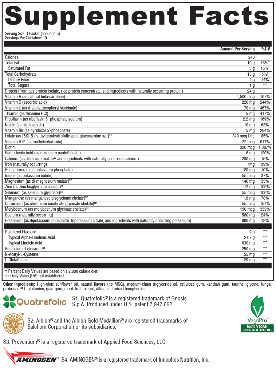 OptiCleanse Plus Vanilla Delight 10 Servings