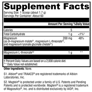 OptiMag Neuro Unflavored 60 Servings