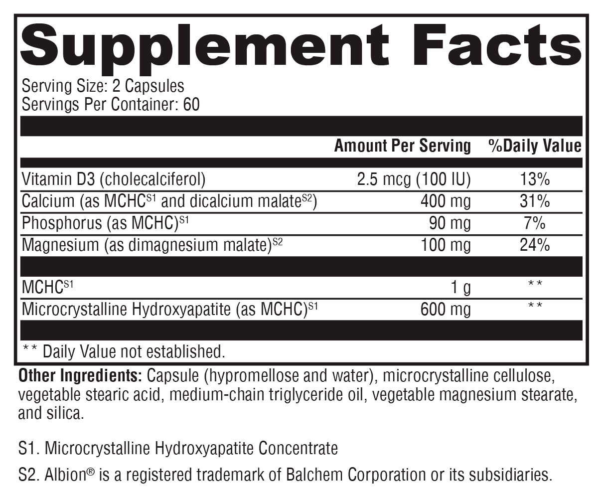 Ossopan MD 120 Capsules