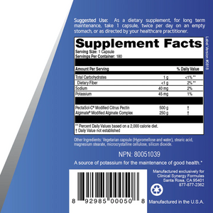 PectaSol Metal Detox 180 Capsules