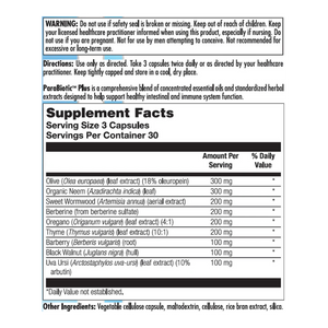 ParaBiotic Plus 90 Capsules
