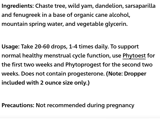 Phytoprogest 2 fl oz