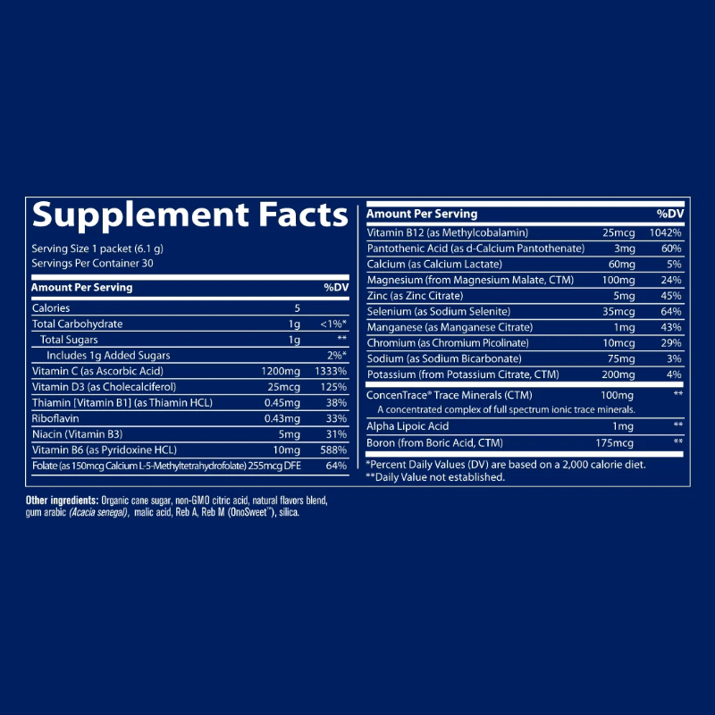 Electrolyte Stamina Power Pak Lemon Lime 30 Servings