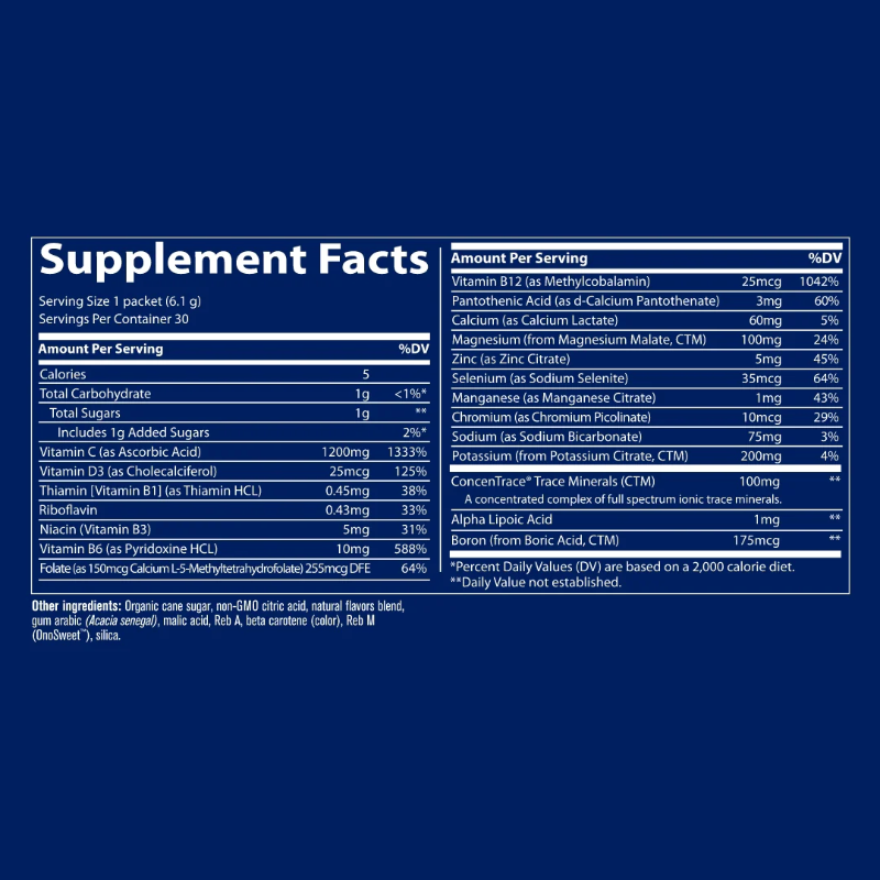 Electrolyte Stamina Power Pak Orange Blast 30 Servings