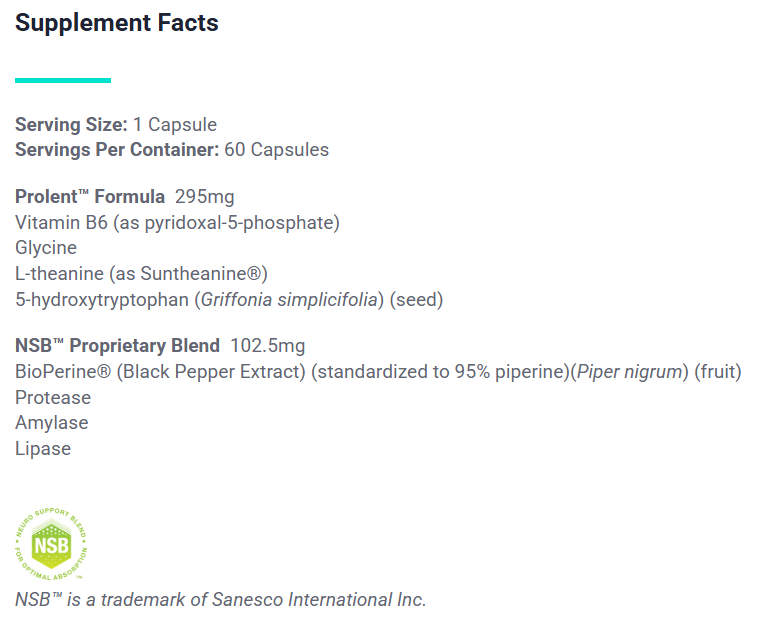 Prolent 60 Capsules