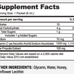 Propolis + Vitamin C 12 Packets